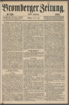 Bromberger Zeitung, 1881, nr 158