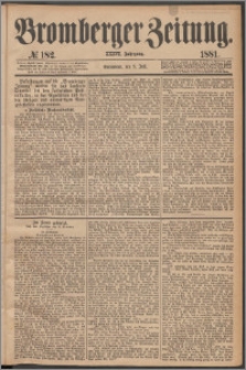 Bromberger Zeitung, 1881, nr 182