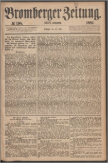 Bromberger Zeitung, 1881, nr 198