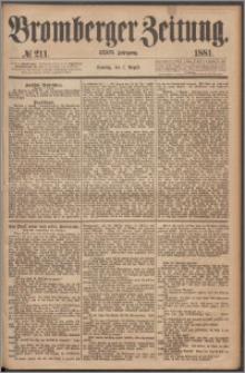 Bromberger Zeitung, 1881, nr 211