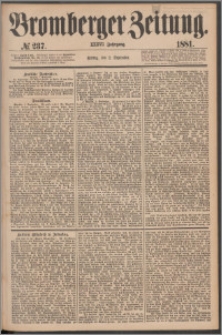 Bromberger Zeitung, 1881, nr 237