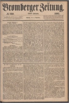 Bromberger Zeitung, 1881, nr 239