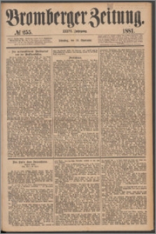 Bromberger Zeitung, 1881, nr 255