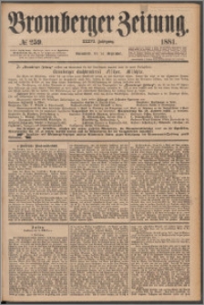 Bromberger Zeitung, 1881, nr 259