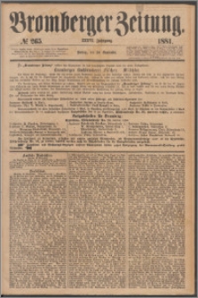 Bromberger Zeitung, 1881, nr 265