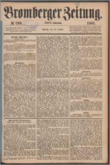 Bromberger Zeitung, 1881, nr 288