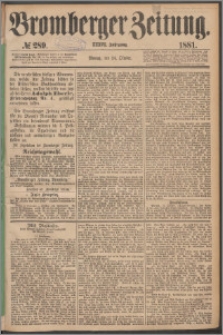 Bromberger Zeitung, 1881, nr 289