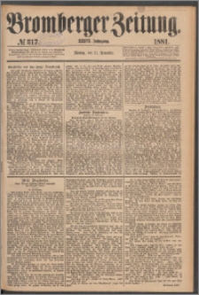 Bromberger Zeitung, 1881, nr 317