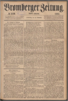 Bromberger Zeitung, 1881, nr 320