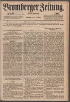Bromberger Zeitung, 1881, nr 343