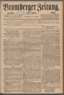Bromberger Zeitung, 1881, nr 348