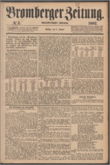 Bromberger Zeitung, 1882, nr 5