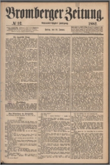 Bromberger Zeitung, 1882, nr 12