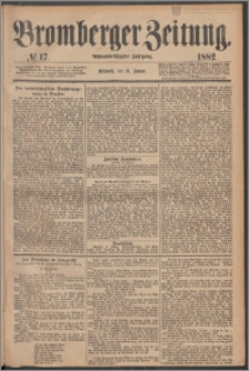 Bromberger Zeitung, 1882, nr 17