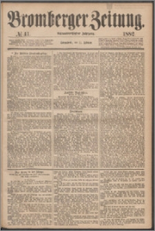 Bromberger Zeitung, 1882, nr 41