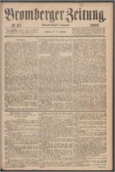 Bromberger Zeitung, 1882, nr 42