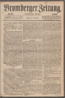 Bromberger Zeitung, 1882, nr 54