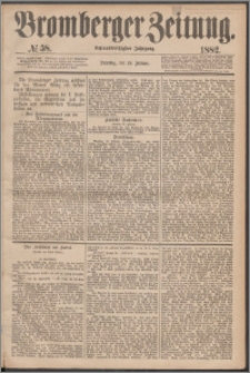 Bromberger Zeitung, 1882, nr 58