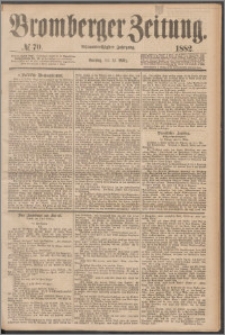 Bromberger Zeitung, 1882, nr 70