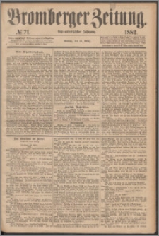 Bromberger Zeitung, 1882, nr 71