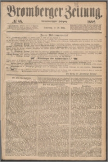 Bromberger Zeitung, 1882, nr 88
