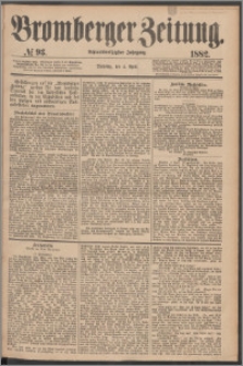 Bromberger Zeitung, 1882, nr 93