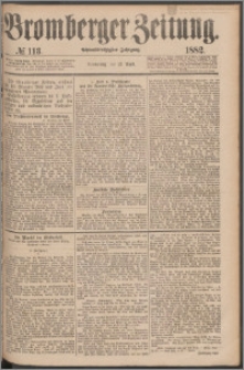 Bromberger Zeitung, 1882, nr 113