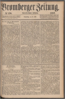 Bromberger Zeitung, 1882, nr 158