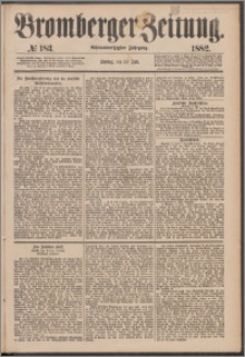Bromberger Zeitung, 1882, nr 183