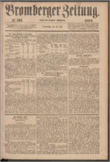 Bromberger Zeitung, 1882, nr 193