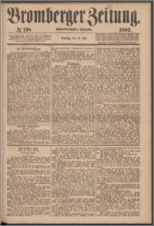 Bromberger Zeitung, 1882, nr 198