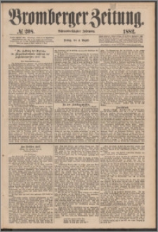 Bromberger Zeitung, 1882, nr 208