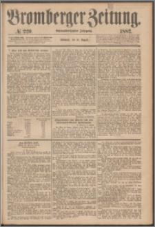Bromberger Zeitung, 1882, nr 220
