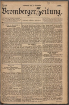 Bromberger Zeitung, 1882, nr 319