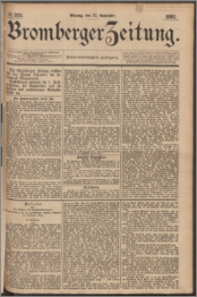 Bromberger Zeitung, 1882, nr 323
