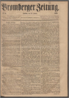 Bromberger Zeitung, 1883, nr 14