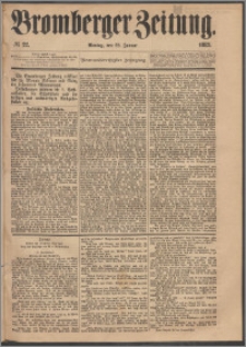 Bromberger Zeitung, 1883, nr 22