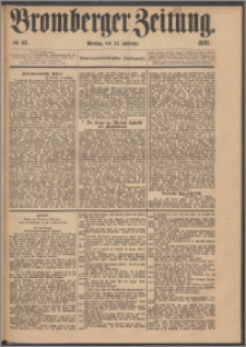 Bromberger Zeitung, 1883, nr 43