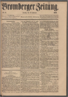 Bromberger Zeitung, 1883, nr 47