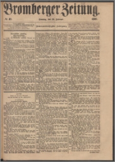 Bromberger Zeitung, 1883, nr 49