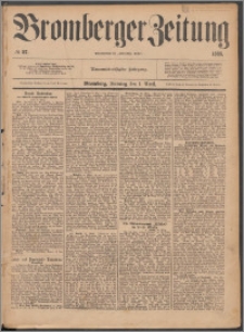 Bromberger Zeitung, 1883, nr 87
