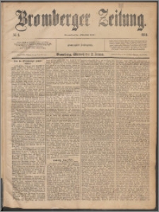 Bromberger Zeitung, 1884, nr 1