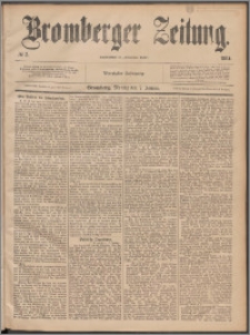 Bromberger Zeitung, 1884, nr 5