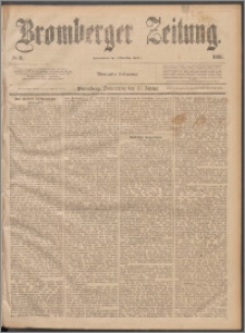 Bromberger Zeitung, 1884, nr 8