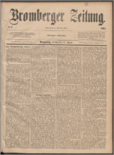 Bromberger Zeitung, 1884, nr 9
