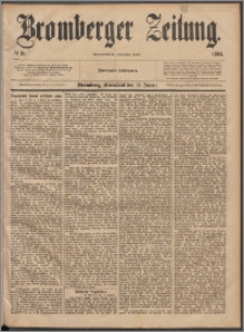 Bromberger Zeitung, 1884, nr 10