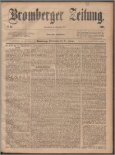 Bromberger Zeitung, 1884, nr 14