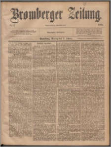 Bromberger Zeitung, 1884, nr 17