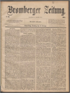 Bromberger Zeitung, 1884, nr 42