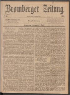 Bromberger Zeitung, 1884, nr 84